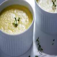 Baked Savory Custard With Cheese_image