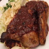 Roasted Duckling in Raspberry Sauce_image