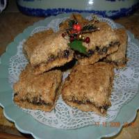 Christmas Mincemeat and Oat Squares/Slices_image