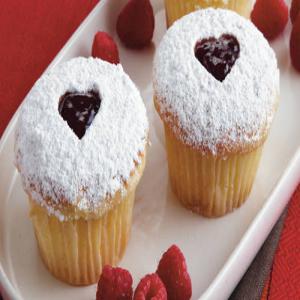 Raspberry Linzer Cupcakes_image