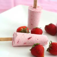 Strawberry Cheesecake Popsicles - Low Carb Recipe - (4.7/5)_image