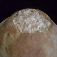 Hot Crab Dip in a Round Loaf_image