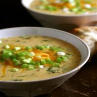 Roasted Poblano-Cheddar Soup Recipe - (4/5)_image