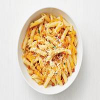 Penne with Butternut Squash and Pancetta image