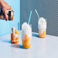 3-Ingredient Ginger-Peach Ice Cream Floats image