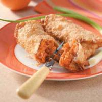 Barbecued Chicken Egg Rolls image