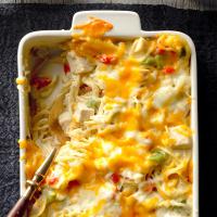Chicken & Cheese Noodle Bake image