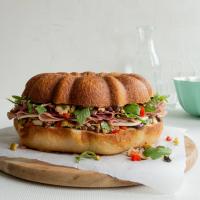 Bundt Pan Mega Muffuletta Sandwich_image