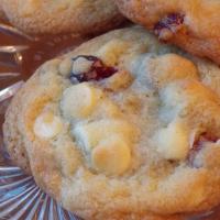 Rich White Chocolate Cranberry Cookies image