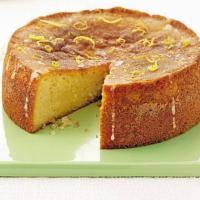 Gluten-free lemon drizzle cake image
