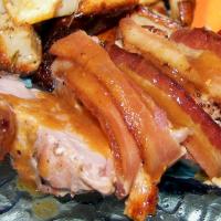 Pork Tenderloin With Garlic Rosemary and Bacon image