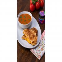 Roasted Tomato Soup And Grilled Cheese Recipe by Tasty image