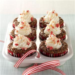 Peppermint Brownie Cups Recipe_image