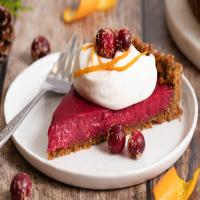 Reduced-Sugar Cranberry Curd Tart_image