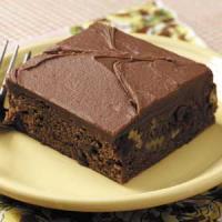 Frosted Chocolate Chip Brownies image