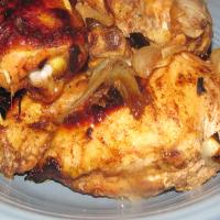 Paprika Roast Chicken With Sweet Onion image
