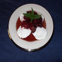 Cherry Compote over Goat Cheese_image