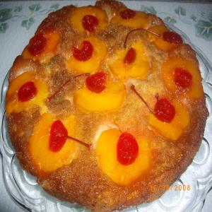Peach Upside Down Cake image