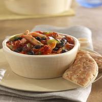 Black Bean Chili with Penne Pasta_image