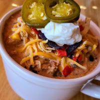 Easy Slow Cooker Creamy Chicken Chili image