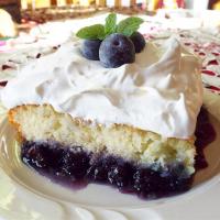 Blueberry Bottom Cake image