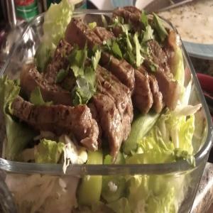 Seared Steak Salad With Edamame & Cilantro (With Variations)_image