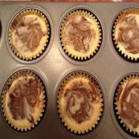 Mini Marbled Cheesecakes image
