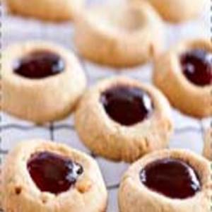 Jelly Thumbprint Cookies image