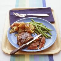 Steaks with Balsamic-Mustard Sauce image