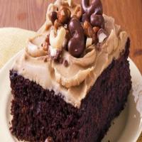 Chocolate Sheet Cake with Brown Sugar Frosting image