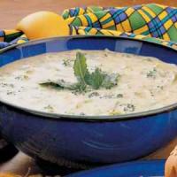 Cheesy Broccoli Soup image