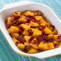 Glazed Golden Beets With Cranberries_image