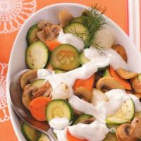 Vegetables in Dill Sauce image