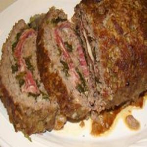 Da Beef Lover's Half Time Stuffed Meatloaf_image