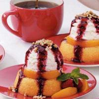 No-Fuss Peach Melba Dessert_image