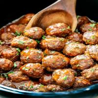 Slow Cooker Honey Buffalo Meatballs Recipe - (4.2/5)_image