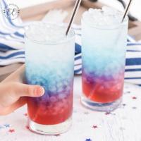 4th of July Layered Drink_image