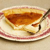 Amish Custard Cottage Cheese Pie image
