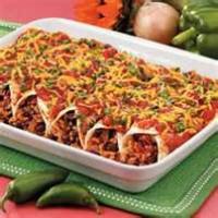 BLACK BEANS AND BEEF ENCHILADAS image