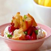 Ricotta with Vanilla-Sugar Croutons and Berries_image