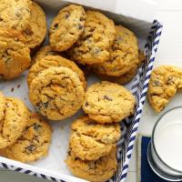 Oat-Rageous Chocolate Chip Cookies image