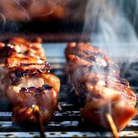 Yakitori Chicken with Ginger, Garlic and Soy Sauce._image