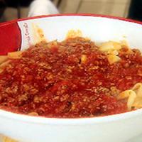 Pappardelle with Hot Sausage Sauce_image