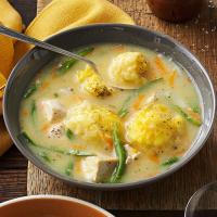 Yummy Chicken and Dumpling Soup image