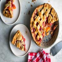 Peach Raspberry Pie image