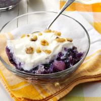 Creamy Blueberry Gelatin Salad_image