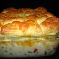 Potsie's Creamed Chicken and Biscuits Casserole Recipe - (4.4/5)_image