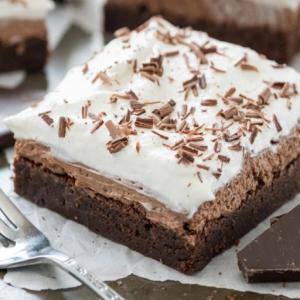 French Silk Brownies Recipe - (4.3/5)_image