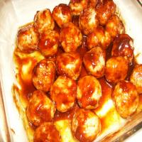 BBQ Chicken Meatballs image
