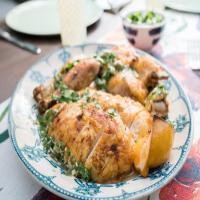 Roasted Lemon Chicken with Spring Onion Chimichurri_image